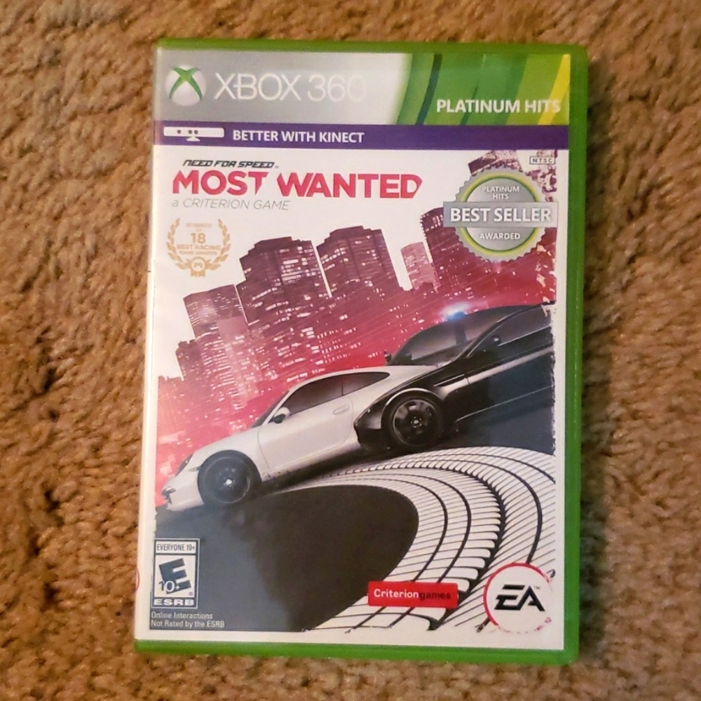 Need for Speed Most Wanted XBOX 360 Video Game